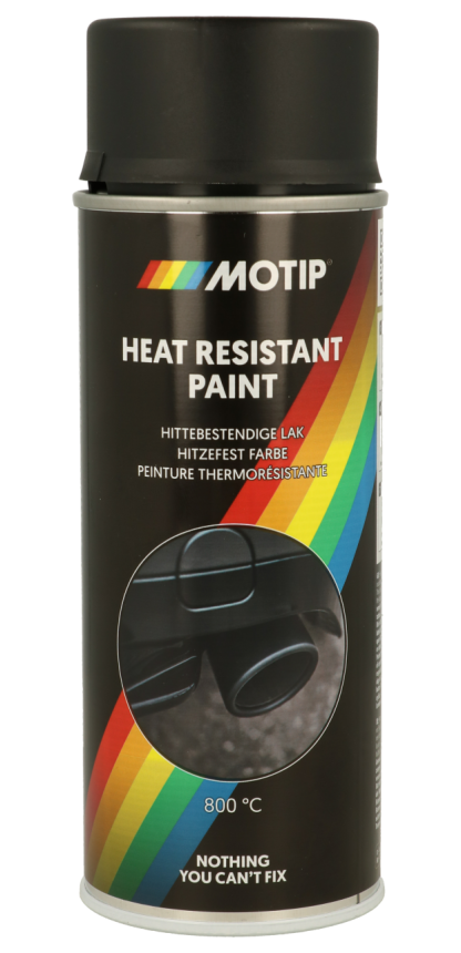 Motip Hitzefest Farbe Schwarz 400 ml